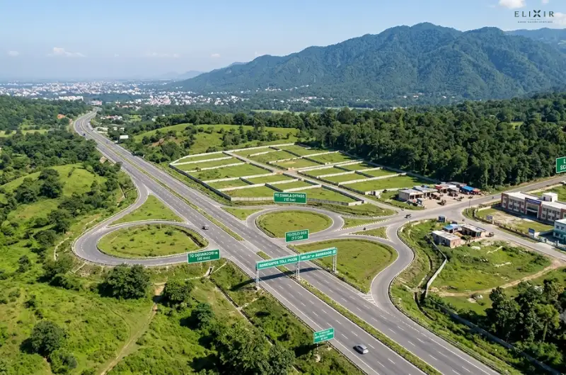 Elixir Prana location near Ganeshpur on the Delhi-Dehradun Expressway